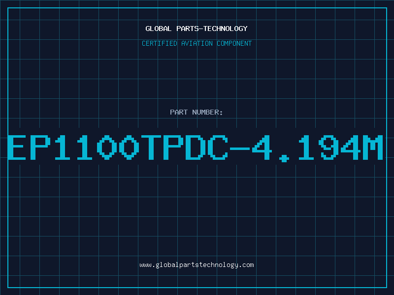 Aviation Part EP1100TPDC-4.194M