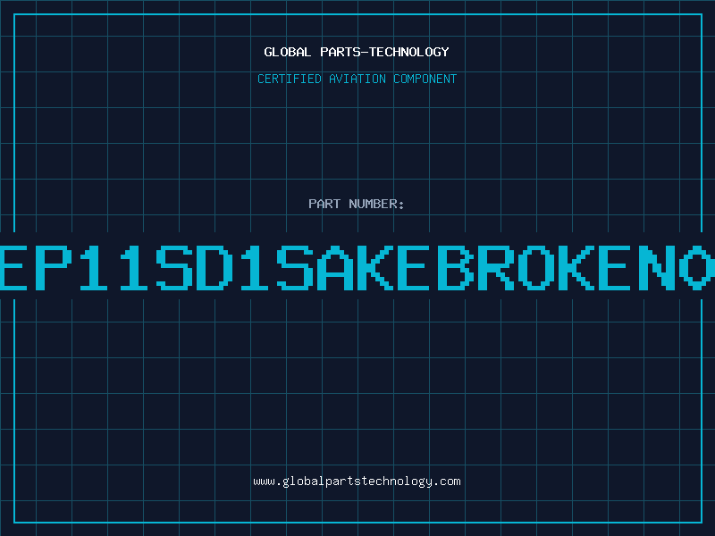 Aviation Part EP11SD1SAKEBROKEN0