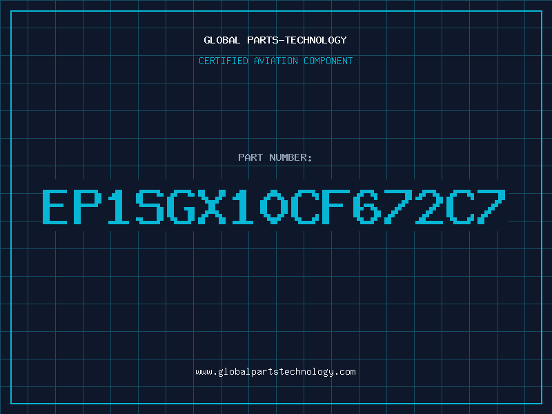 Aviation Part EP1SGX10CF672C7