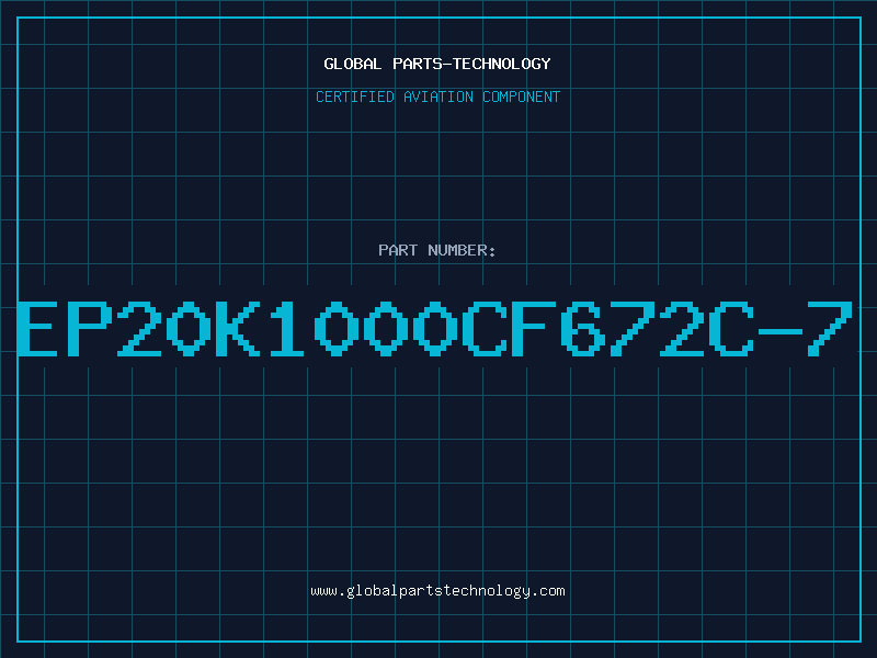 Aviation Part EP20K1000CF672C-7