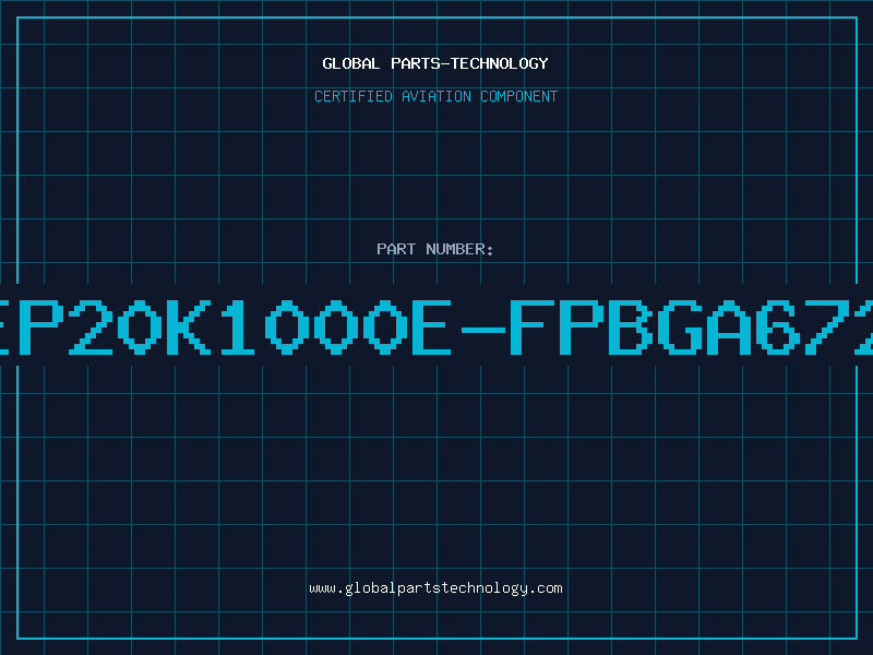 Aviation Part EP20K1000E-FPBGA672