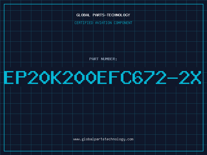 Aviation Part EP20K200EFC672-2X