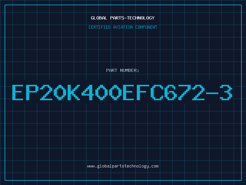 Aviation Part EP20K400EFC672-3