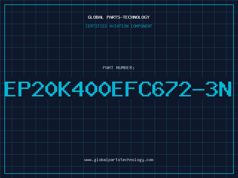Aviation Part EP20K400EFC672-3N