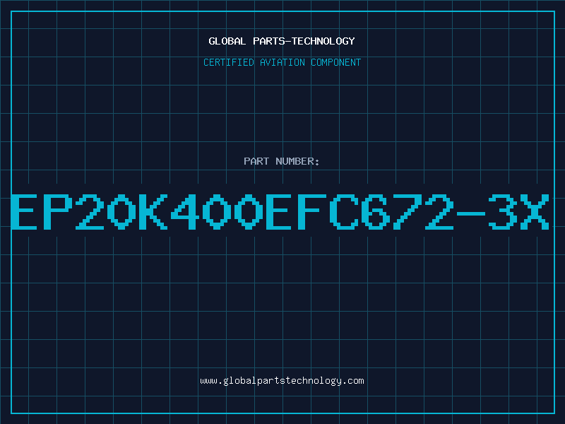 Aviation Part EP20K400EFC672-3X