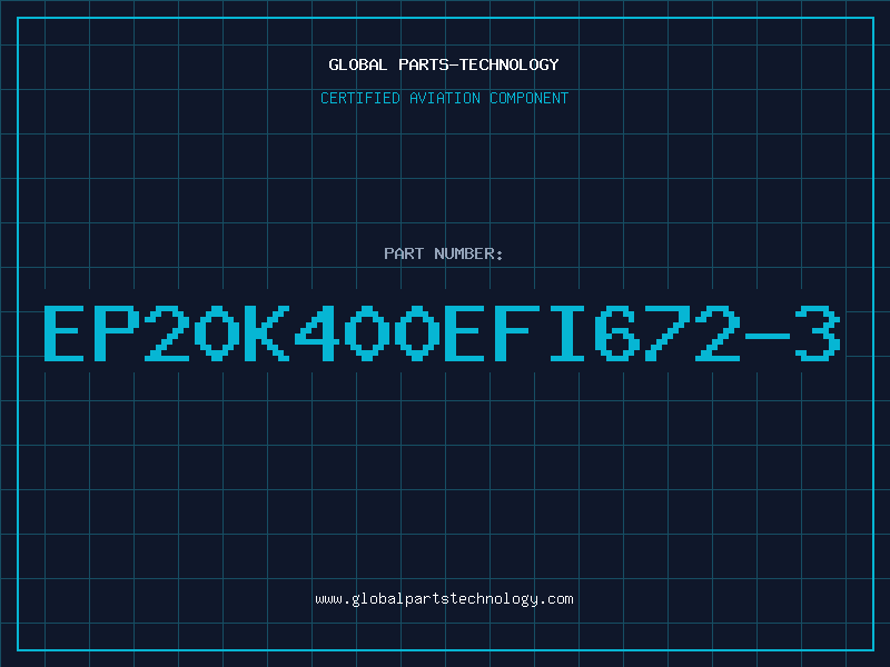 Aviation Part EP20K400EFI672-3