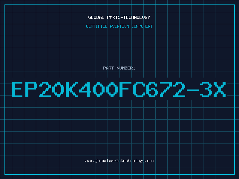 Aviation Part EP20K400FC672-3X