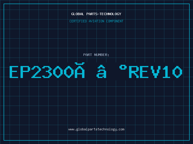 Aviation Part EP2300Ã‰REV10