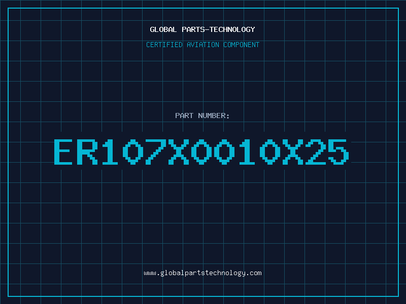 Aviation Part ER107X0010X25