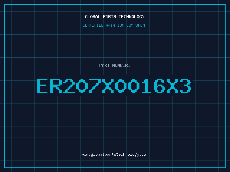 Aviation Part ER207X0016X3