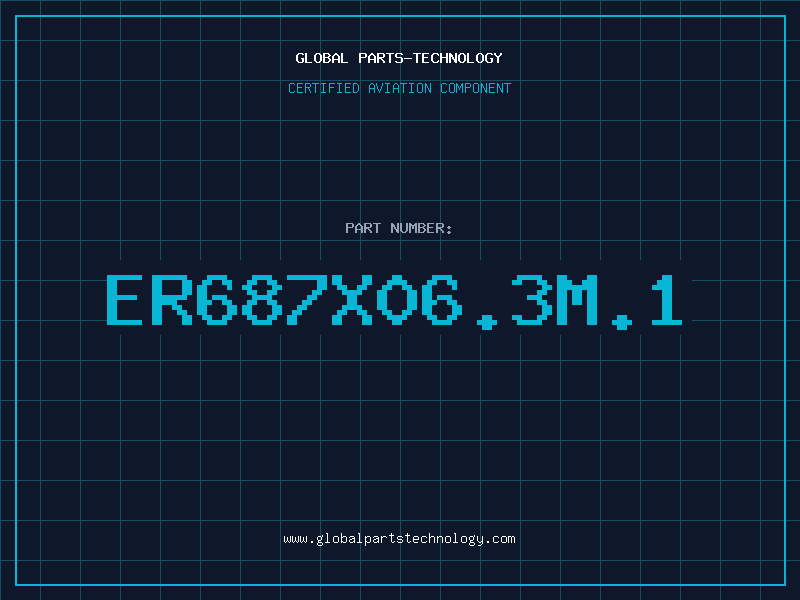 Aviation Part ER687X06.3M.1