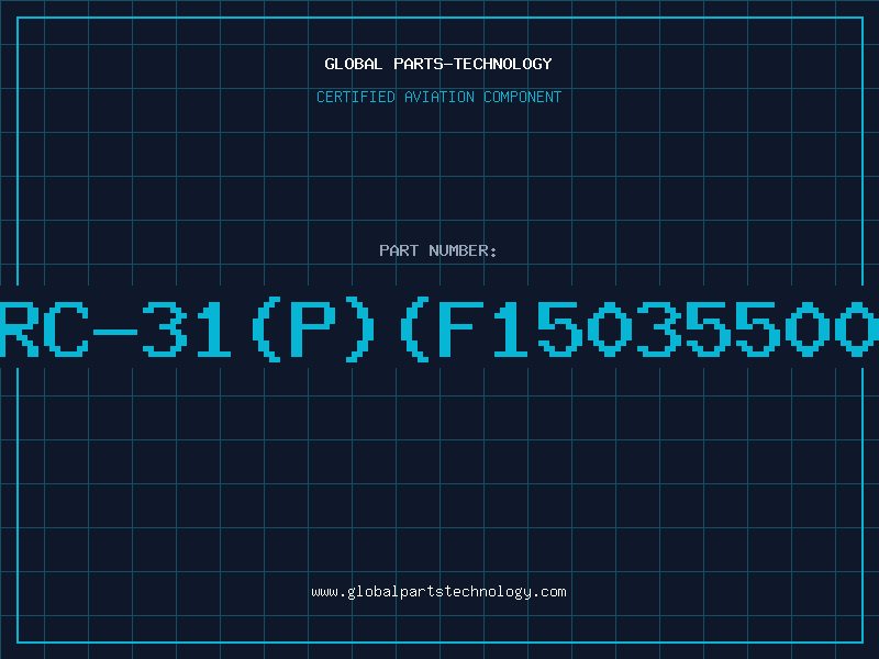 Aviation Part ERC-31(P)(F150355000