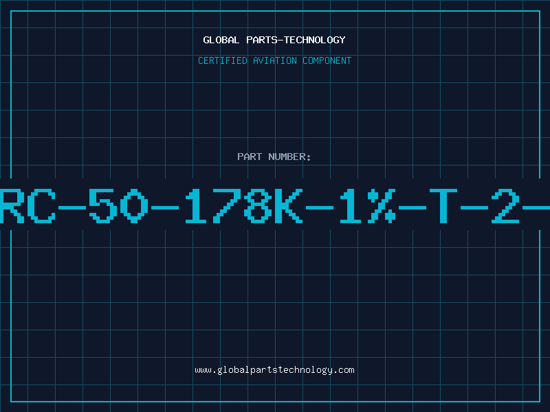 Aviation Part ERC-50-178K-1%-T-2-B