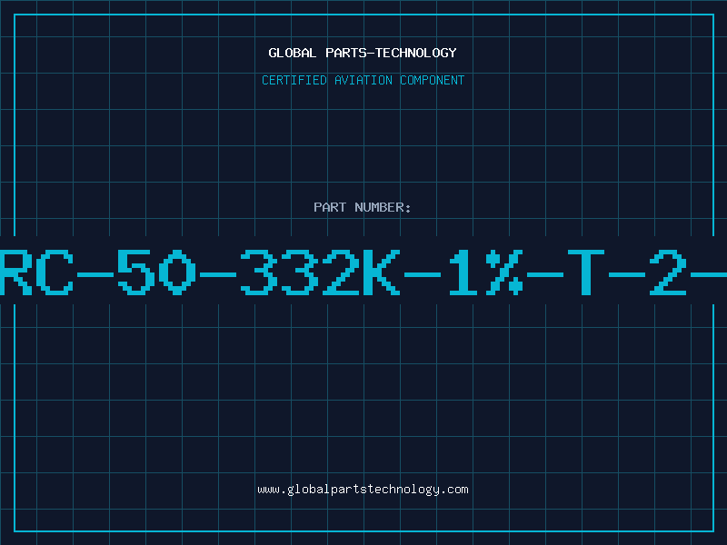 Aviation Part ERC-50-332K-1%-T-2-B