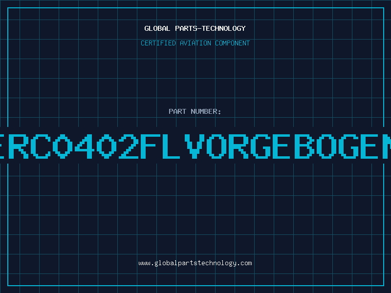 Aviation Part ERC0402FLVORGEBOGEN