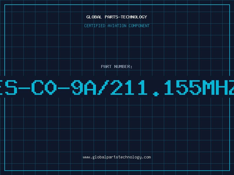 Aviation Part ES-C0-9A/211.155MHZ