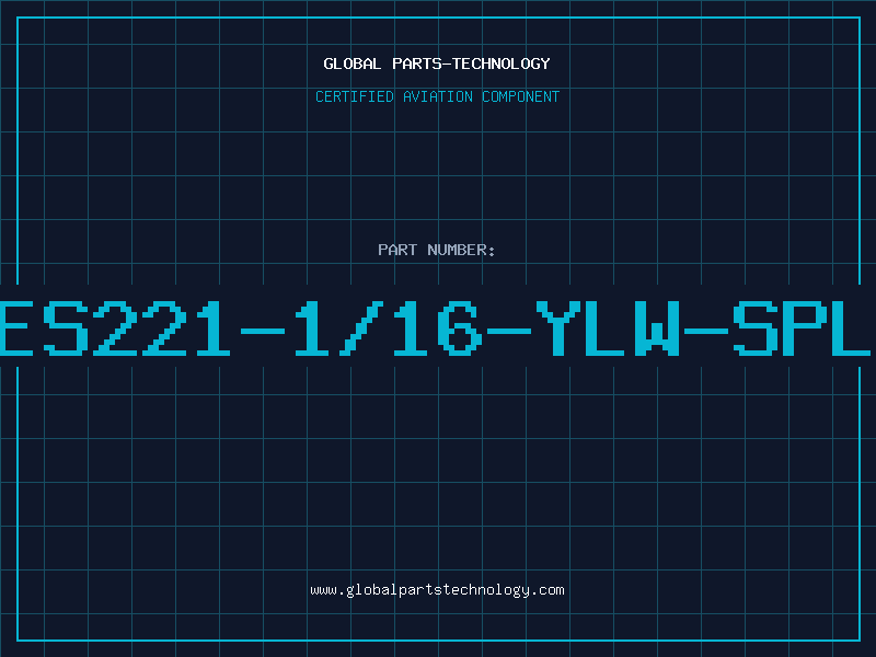 Aviation Part ES221-1/16-YLW-SPL