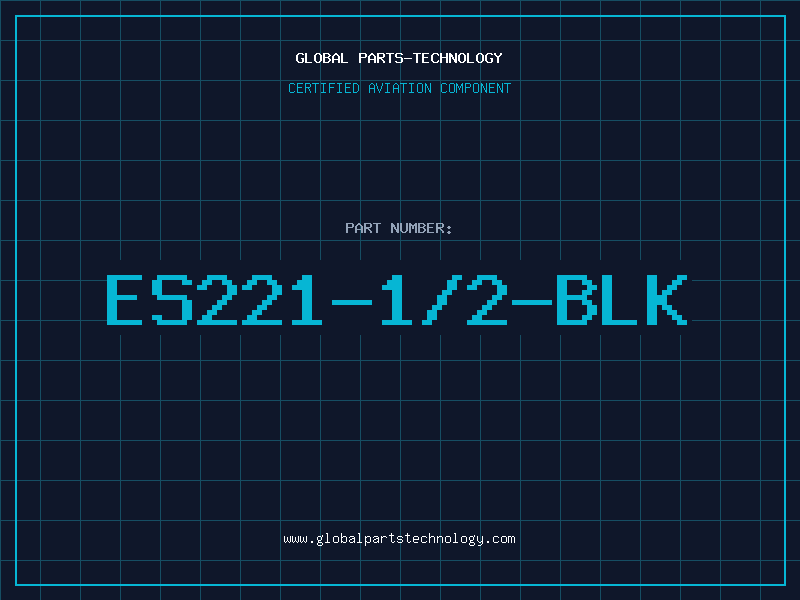 Aviation Part ES221-1/2-BLK