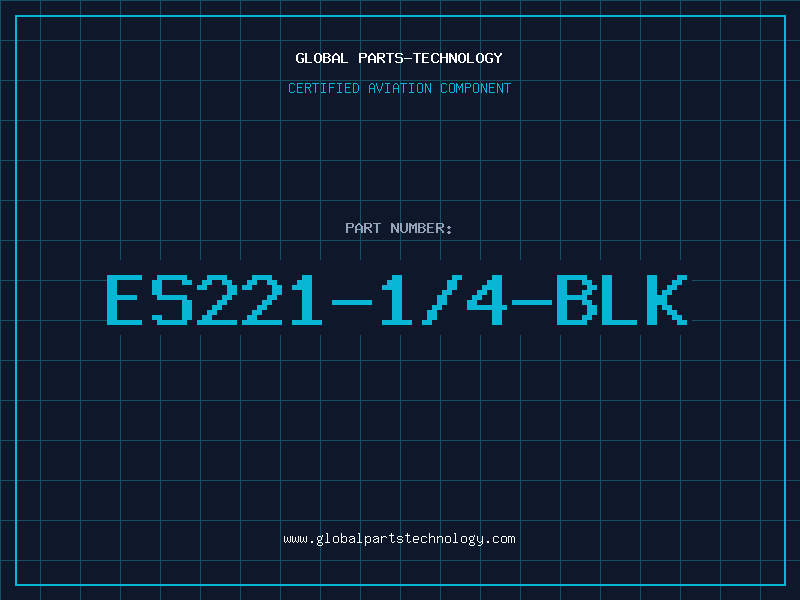 Aviation Part ES221-1/4-BLK