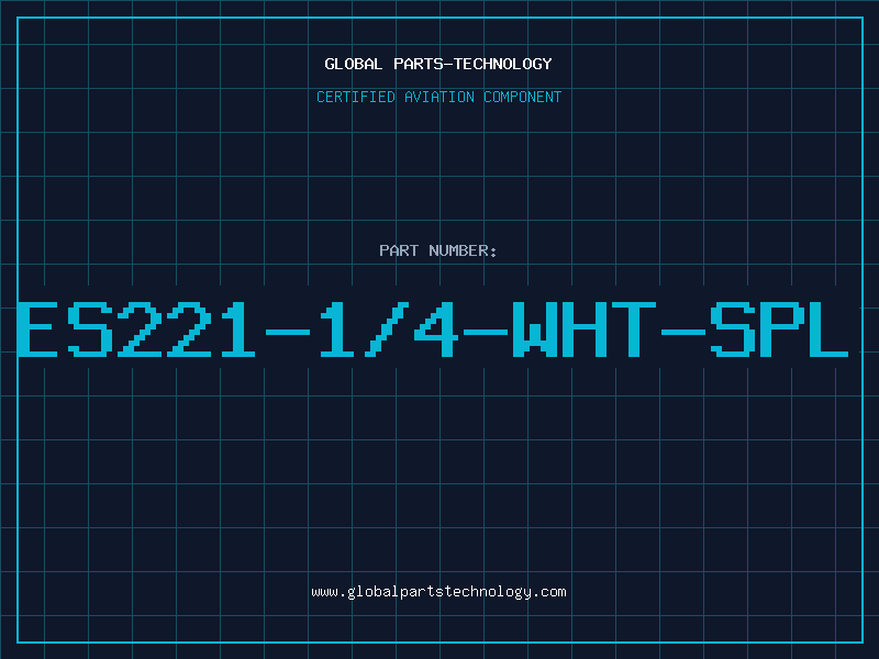 Aviation Part ES221-1/4-WHT-SPL