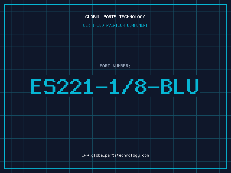 Aviation Part ES221-1/8-BLU