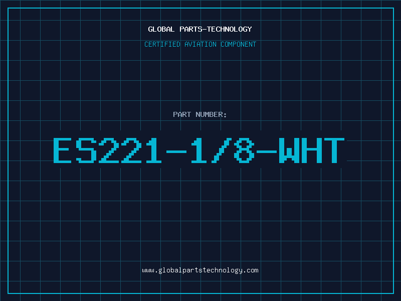 Aviation Part ES221-1/8-WHT