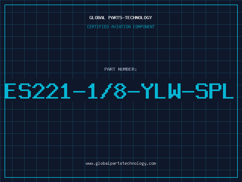 Aviation Part ES221-1/8-YLW-SPL