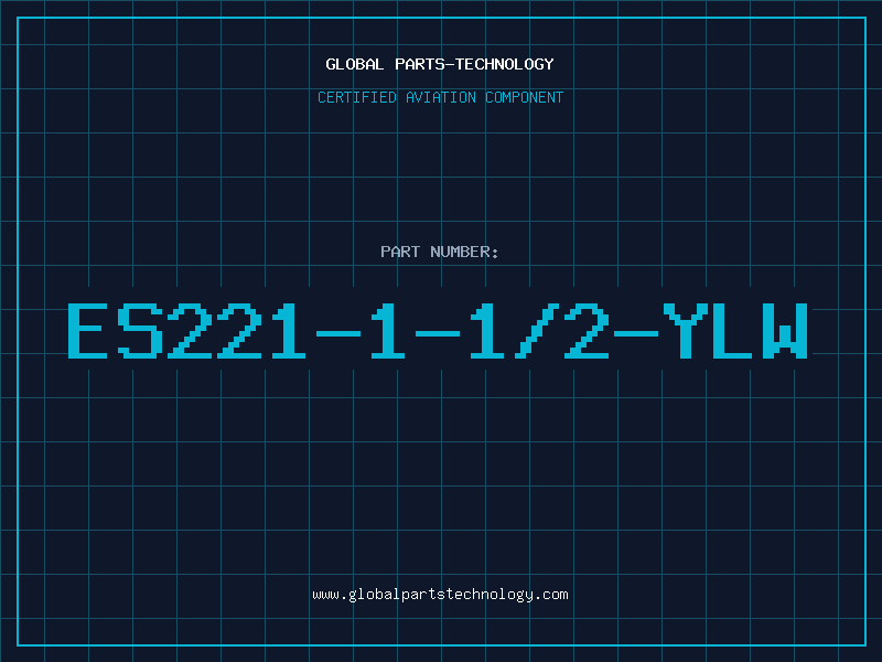 Aviation Part ES221-1-1/2-YLW