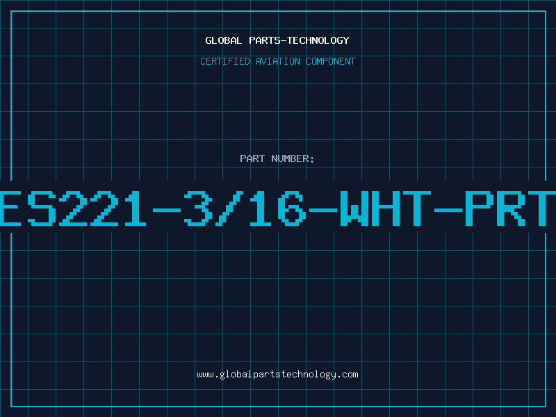 Aviation Part ES221-3/16-WHT-PRT