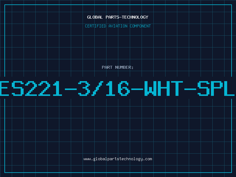 Aviation Part ES221-3/16-WHT-SPL