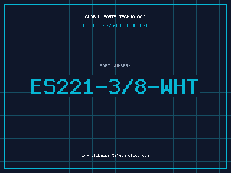 Aviation Part ES221-3/8-WHT