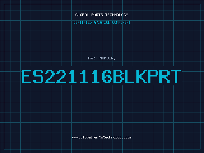 Aviation Part ES221116BLKPRT