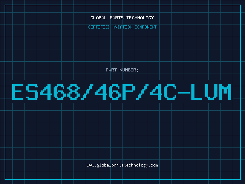 Aviation Part ES468/46P/4C-LUM
