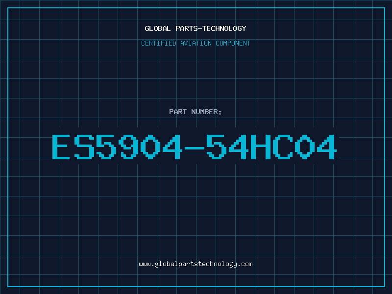 Aviation Part ES5904-54HC04