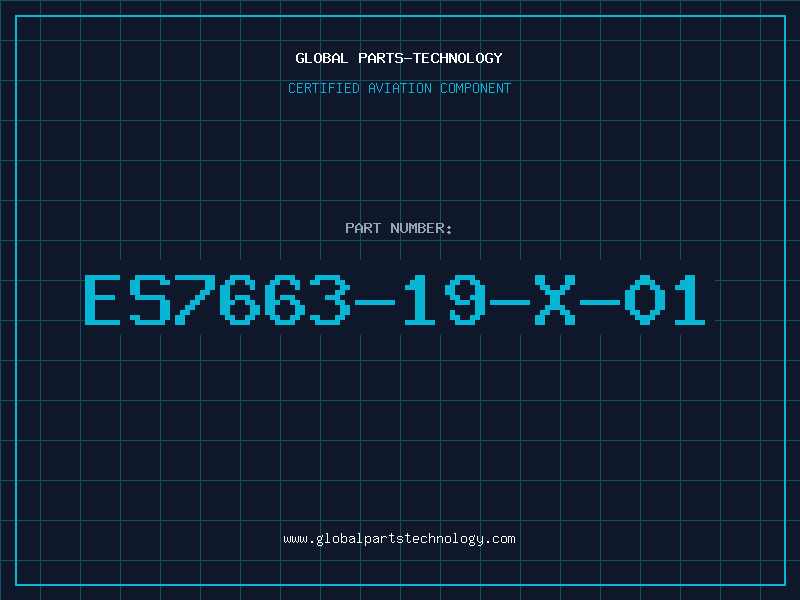 Aviation Part ES7663-19-X-01