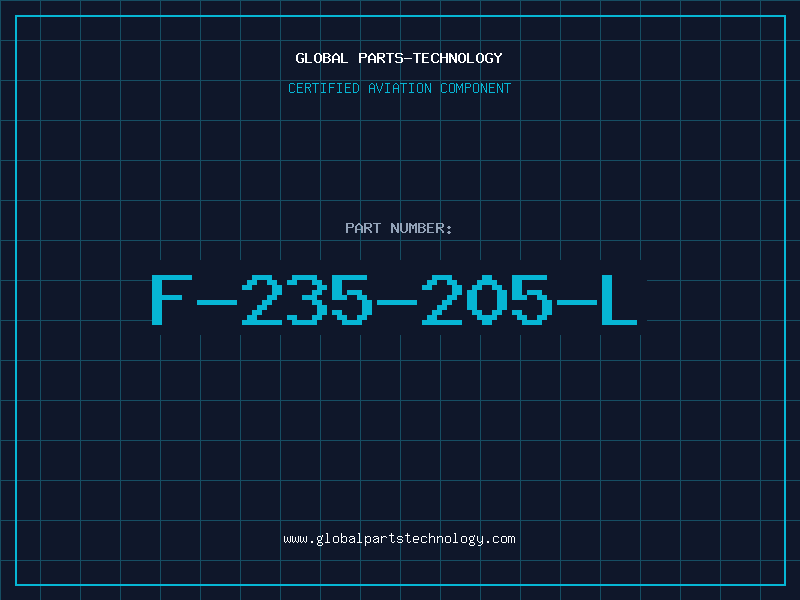 Aviation Part F-235-205-L