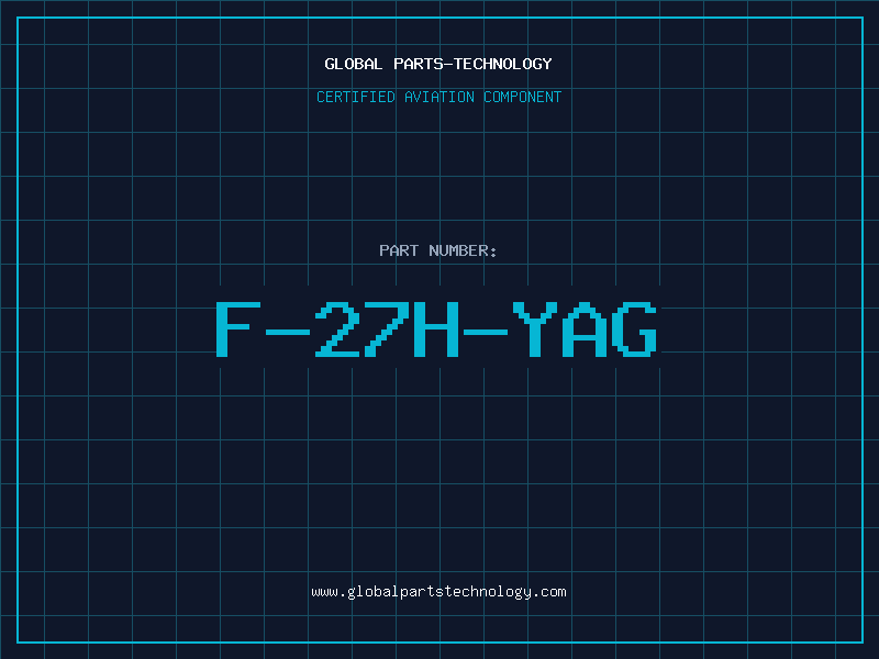 Aviation Part F-27H-YAG