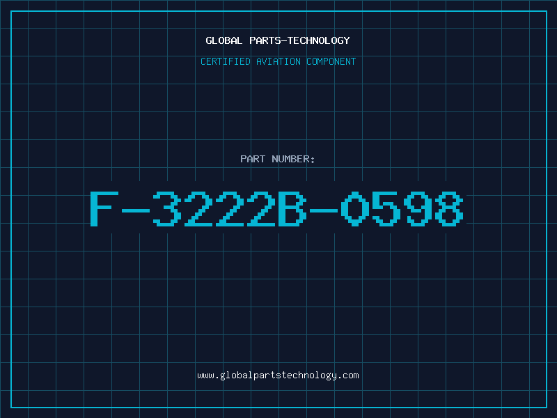 Aviation Part F-3222B-0598