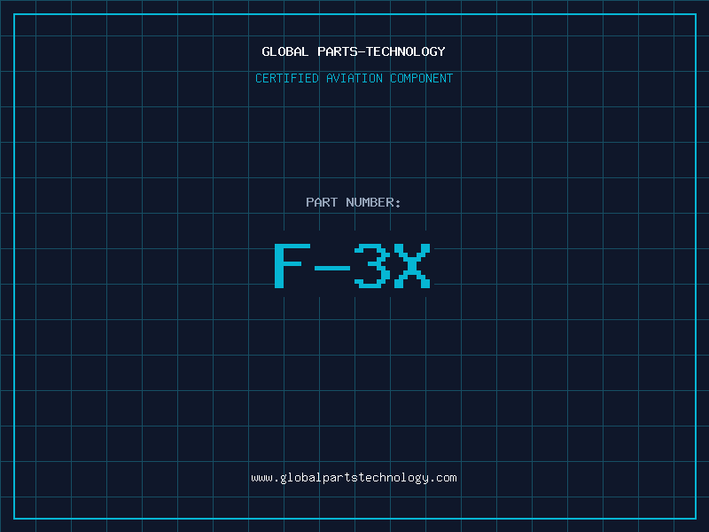 Aviation Part F-3X