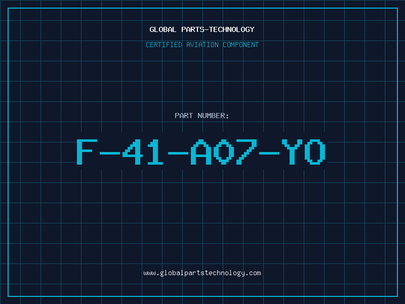 Aviation Part F-41-A07-YO