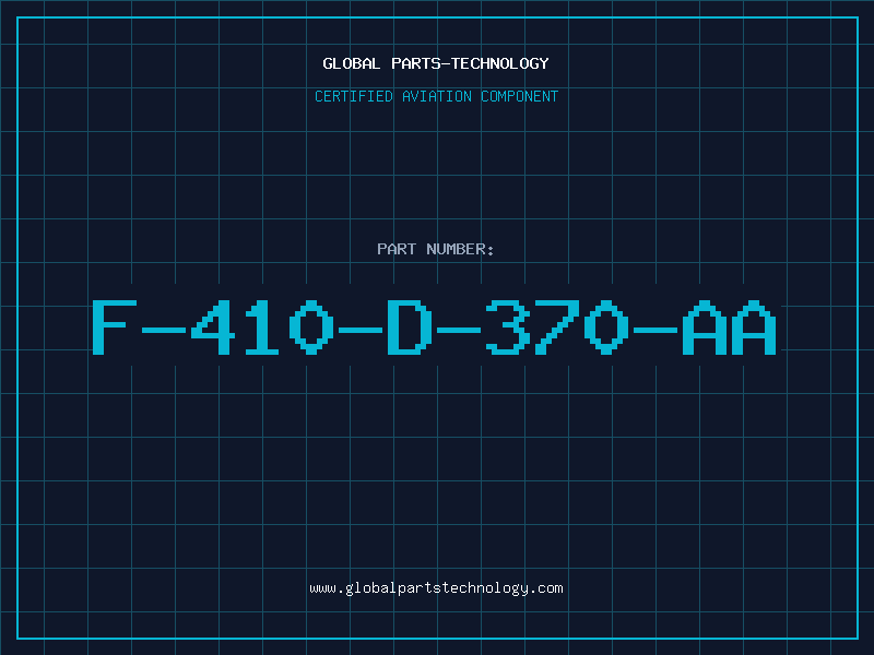 Aviation Part F-410-D-370-AA