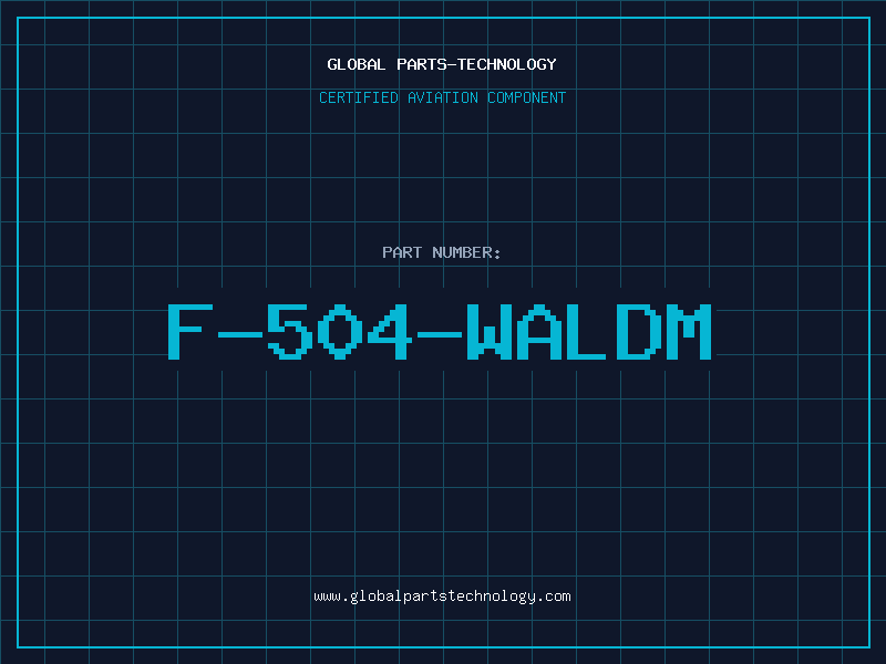 Aviation Part F-504-WALDM