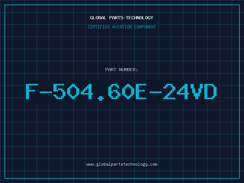 Aviation Part F-504.60E-24VD