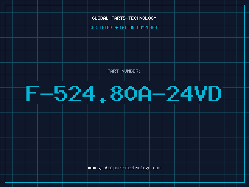 Aviation Part F-524.80A-24VD