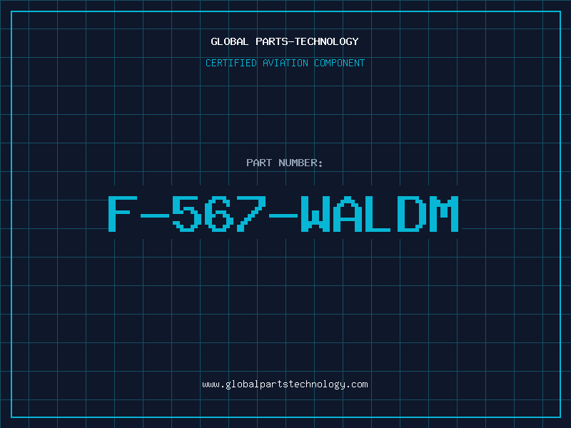Aviation Part F-567-WALDM