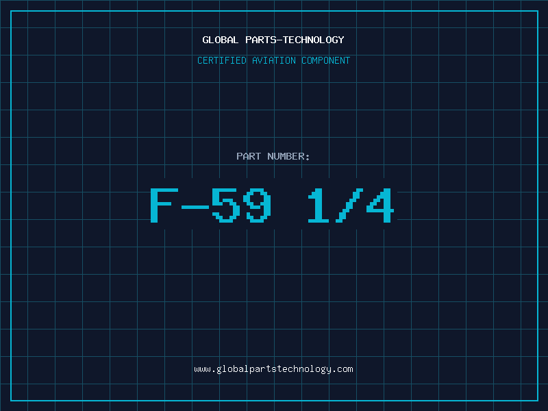 Aviation Part F-59 1/4