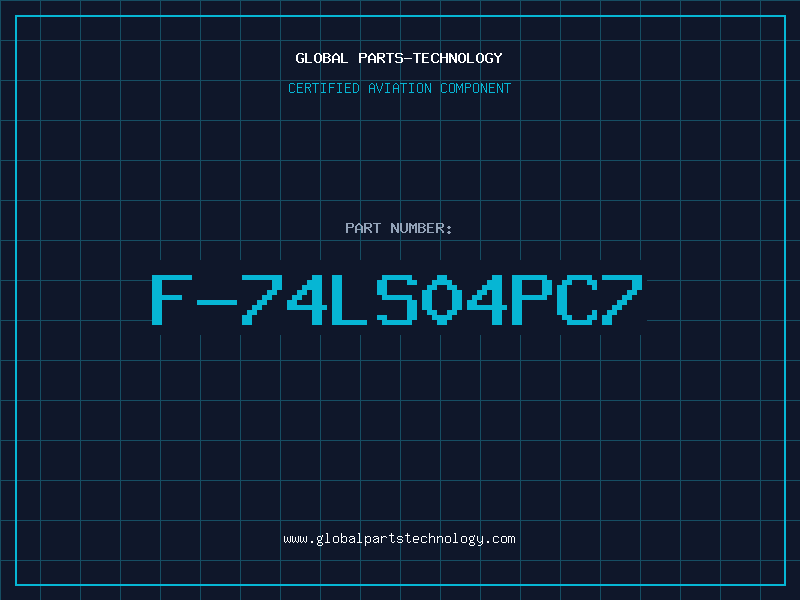 Aviation Part F-74LS04PC7