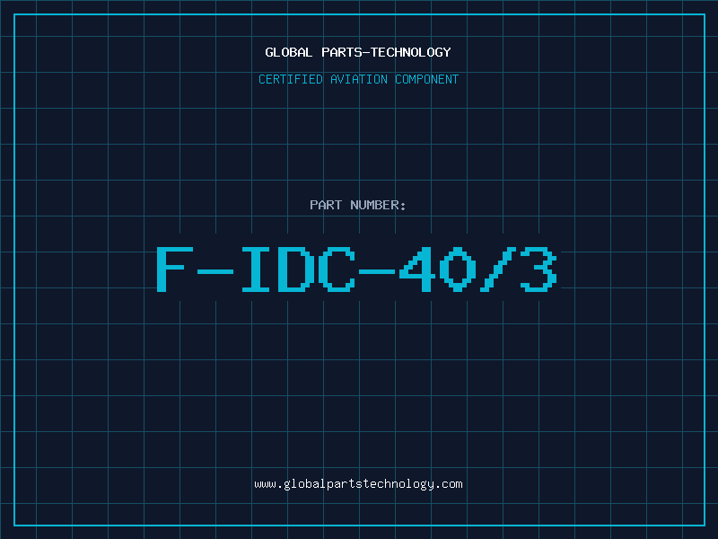Aviation Part F-IDC-40/3