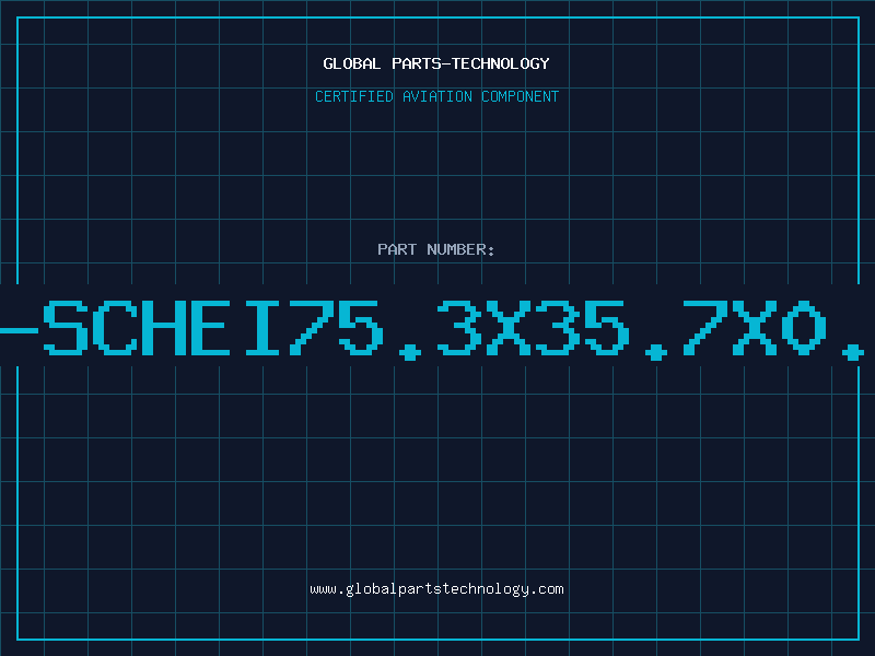 Aviation Part F-SCHEI75.3X35.7X0.5