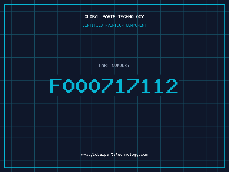 Aviation Part F000717112